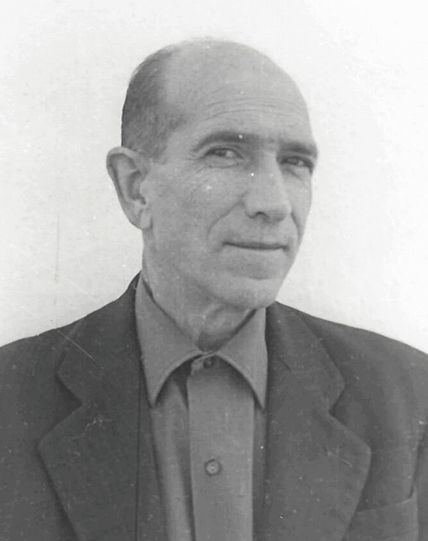Fotografía de Benito Berna, carpintero y fundador de la fábrica de puertas Sensem