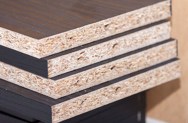 Tableros de madera de ingeniería aglomerado laminado con malamina