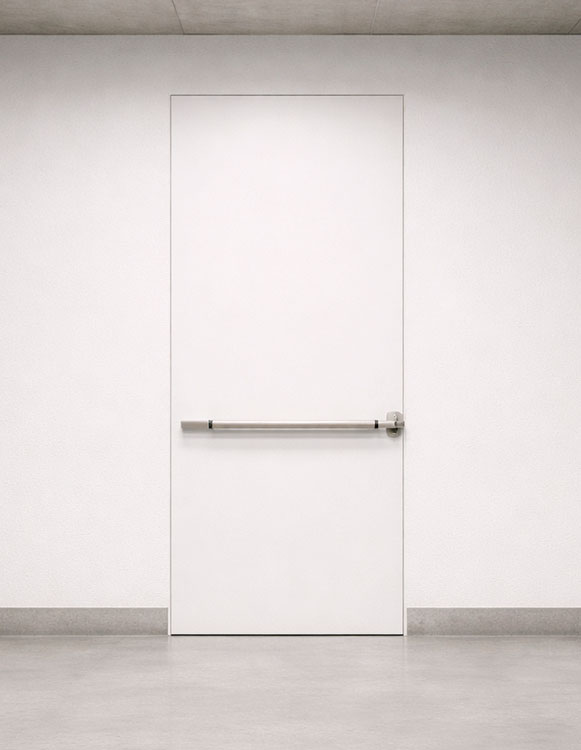 Render puerta corta fuegos a medida